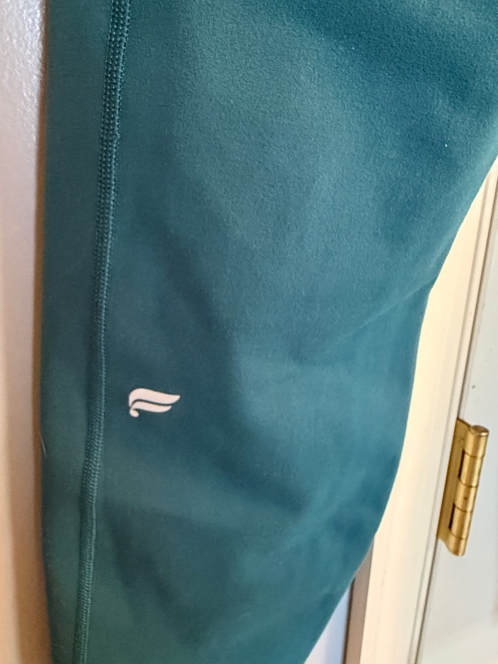 Fabletics PowerHold Deep Teal Active Leggings - Picture 5 of 5